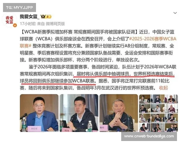 新赛季WCBA外援政策调整,与国手抽调挂钩的新规出台